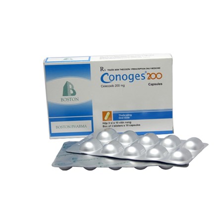 Thuốc Conoges 200mg - Chống viêm, giảm đau