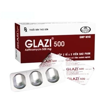 Thuốc Glazi 500 - Điều trị nhiễm khuẩn