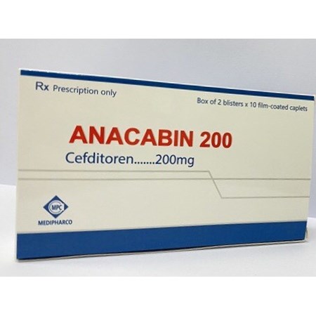 Thuốc Anacabin 200mg - Điều trị viêm phế quản cấp