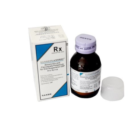 Thuốc SANBECLANEKSI Dry Syrup - Nhiễm khuẩn đường hô hấp