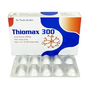 Thuốc Thiomax 300mg - Hỗ trợ bệnh đái tháo đường.