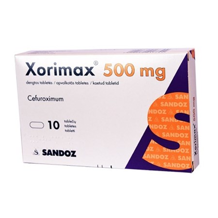 Thuốc Xorimax 500mg - Điều trị nhiễm khuẩn