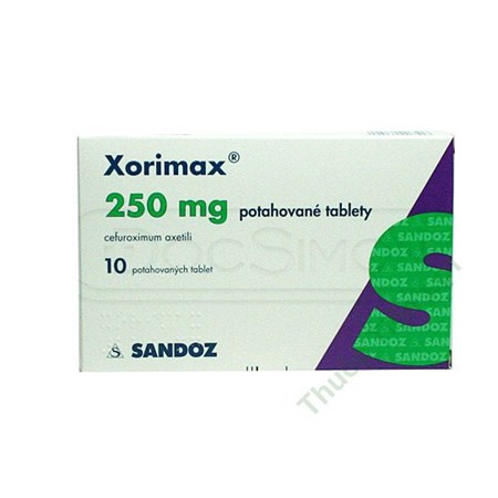 Thuốc Xorimax 250mg - Chỉ định viêm tai giữa