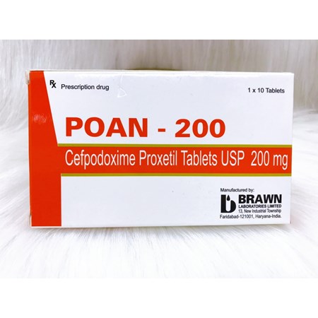 Thuốc Poan-200 - Điều trị nhiễm khuẩn