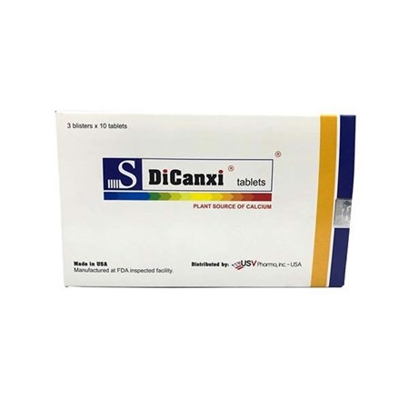 Thuốc S Dicanxi Tablets -  Hỗ trợ bổ sung canxi 
