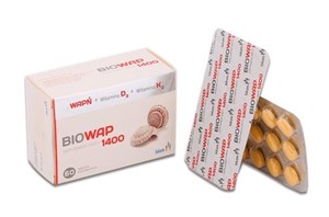 Thuốc Biowap 1400 Lekam - bổ sung Calcium và các Vitamin D3, K2, …