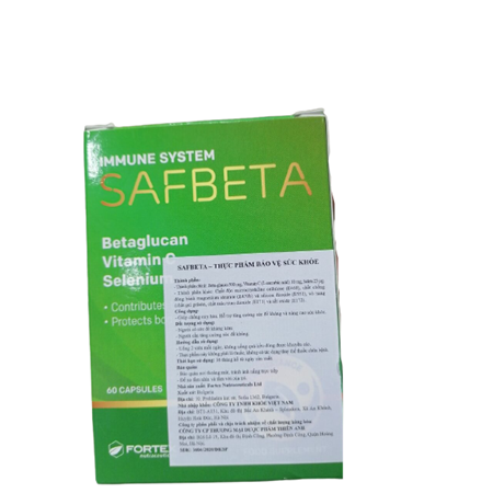 Thuốc Safbeta -  Giúp chống oxy hóa.
