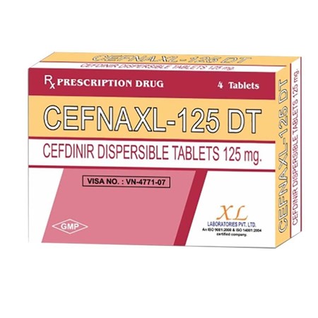Thuốc Cefnaxl-125 DT - Điều trị nhiễm khuẩn