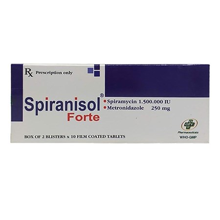 Thuốc Spiranisol Forte - Điều trị nhiễm khuẩn