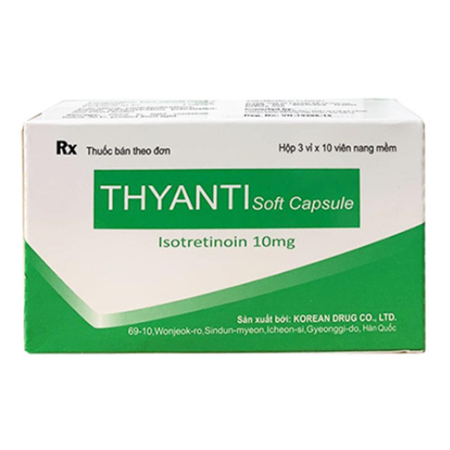Thuốc Thyanti Soft Capsule