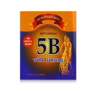Thuốc 5B With Ginseng Hộp 100 Viên – Bổ Sung Vitamin 5B 