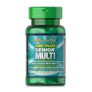 Thuốc ABC Plus Senior Multi lọ 120 viên – Vitamin và khoáng chất 