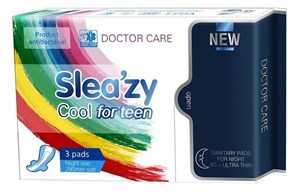 Băng Vệ Sinh Doctor Care - Slea'Zy Cool For Teen Ban Đêm
