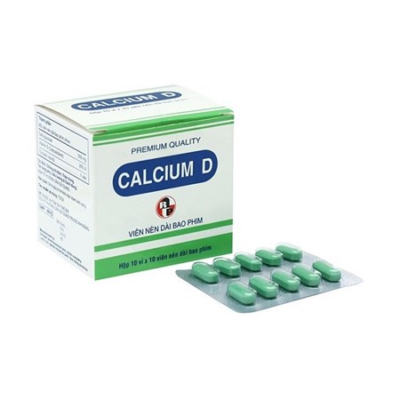 Thuốc Calcium D - Bổ sung Canxi và Vitamin D