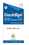 Thuốc Clocardigel 75Mg - Điều trị các bệnh tim mạch
