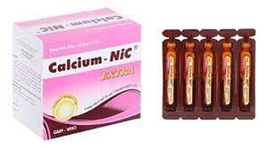 Thuốc Calcium Nic Extra Hộp 20 ống – Thuốc bổ sung vitamin và khoáng chất