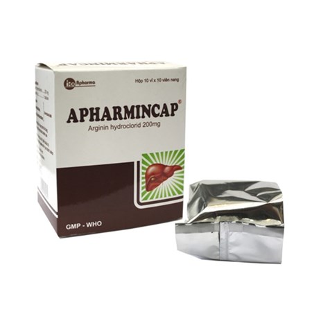 Thuốc Apharmincap 200mg - Điều trị rối loạn chức năng gan