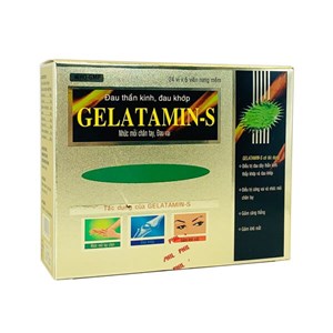 Thuốc Gelatamin-S - Điều trị đau lưng, đau cơ