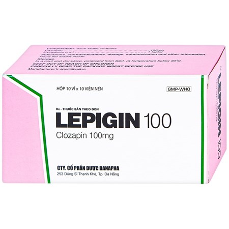 Thuốc Lepigin 100mg - Điều trị tâm thần phân liệt