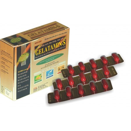 Thuốc Gelatamins - Cải thiện triệu chứng đau dây thần kinh