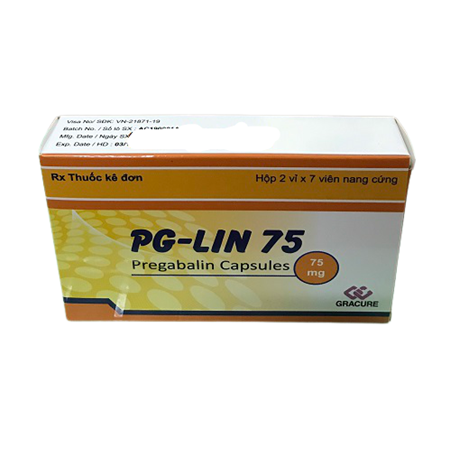 Thuốc Pg-Lin 75mg - điều trị đau thần kinh