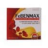 Thuốc FeBenmax Hộp 100 Viên - Hỗ trợ bổ sung sắt, acid folic, chất xơ