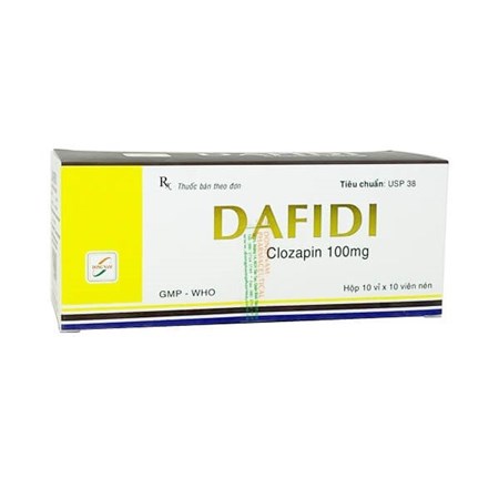 Thuốc Dafidi 100mg - Điều trị rối loạn tâm thần