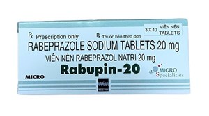 Thuốc Rabupin 20mg - Điều trị viêm loát dạ dày