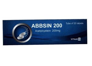 Thuốc Abbsin 200mg - Điều trị rối loạn tiết dịch phế quản