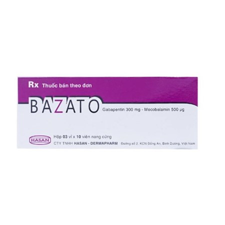 Thuốc Bazato - Điều trị chứng đau thần kinh
