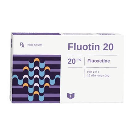 Thuốc Fluotin 20mg - Điều trị trầm cảm
