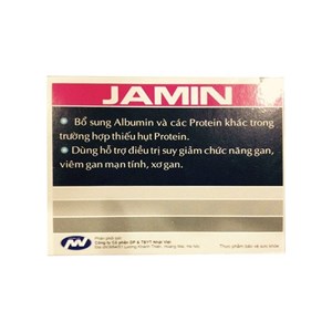 Thuốc Jamin hộp 30 viên - Cung cấp Albumin và một số acid amin 