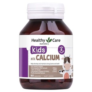 Thuốc Kid Milk Calcium Lọ 60 Viên - Củng cố hệ xương chắc khỏe