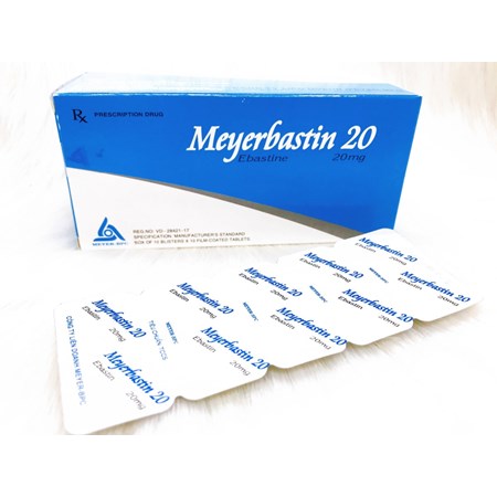 Thuốc Meyerbastin 20mg - Điều trị viêm mũi dị ứng