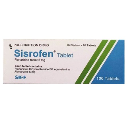 Thuốc Sisrofen Tablet - Điều trị đau nửa đầu