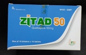 Thuốc Zitad 50mg - Điều trị trầm cảm