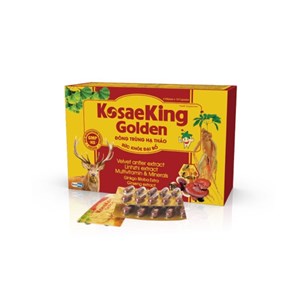 Thuốc KosaeKing Golden Hộp 60 Viên - Bổ sung các dưỡng chất, acid amin