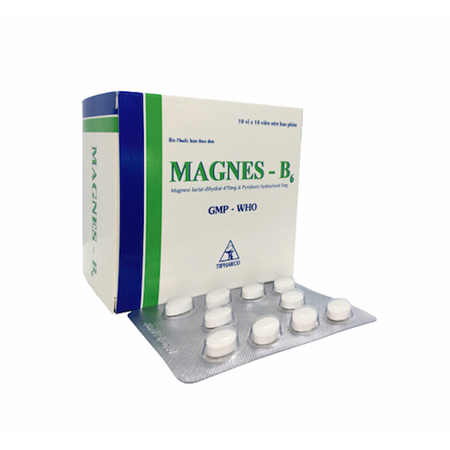 Thuốc Magnes – B6 -Điều trị thiếu Magnesi 