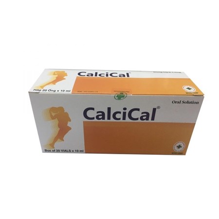 Thuốc Calcical Dung dịch uống - Bổ sung dưỡng chất