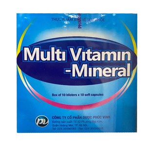 Thuốc MutilVitamin Mineral – Bổ sung vitamin và khoáng chất 