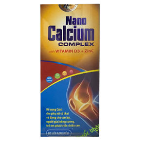 Thuốc Nano Calcium Complex  – Bổ Sung Canxi Và Vitamin D