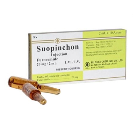 Thuốc Suopinchol Injection 20mg/2ml