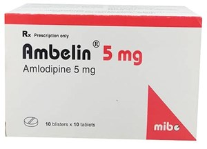 Thuốc Ambelin 5mg - Điều trị tăng huyết áp
