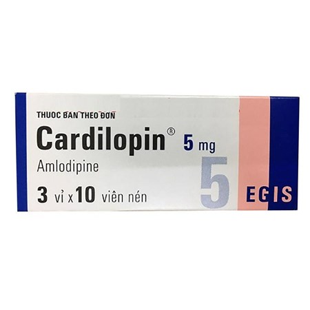 Thuốc Cardilopin 5mg - Điều trị cao huyết áp