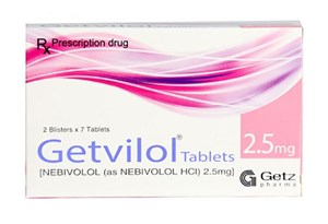 Thuốc Getvilol 2.5mg - Điều trị tăng huyết áp