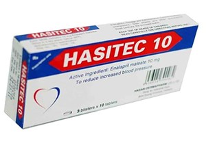 Thuốc Hasitec 10 - Điều trị tăng huyết áp