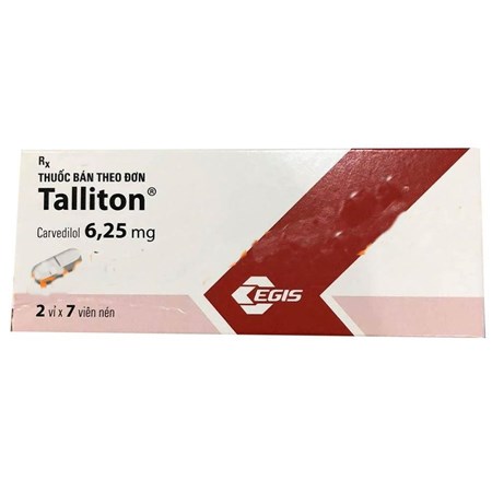 Thuốc Talliton - Điều trị tăng huyết áp