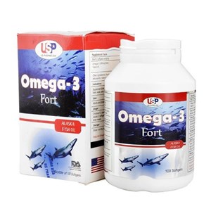 Thuốc Omega 3 Fort -  giúp điều hòa nhịp tim và bảo vệ tim mạch 