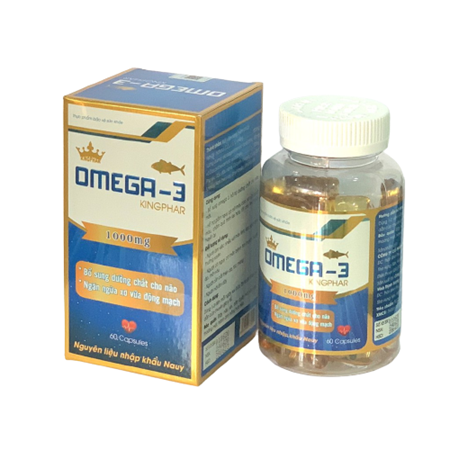 Thuốc Omega3 KINGPHAR - Hỗ trợ dưỡng chất cho não