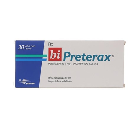 Thuốc Bi-Preterax - Điều trị huyết áp cao